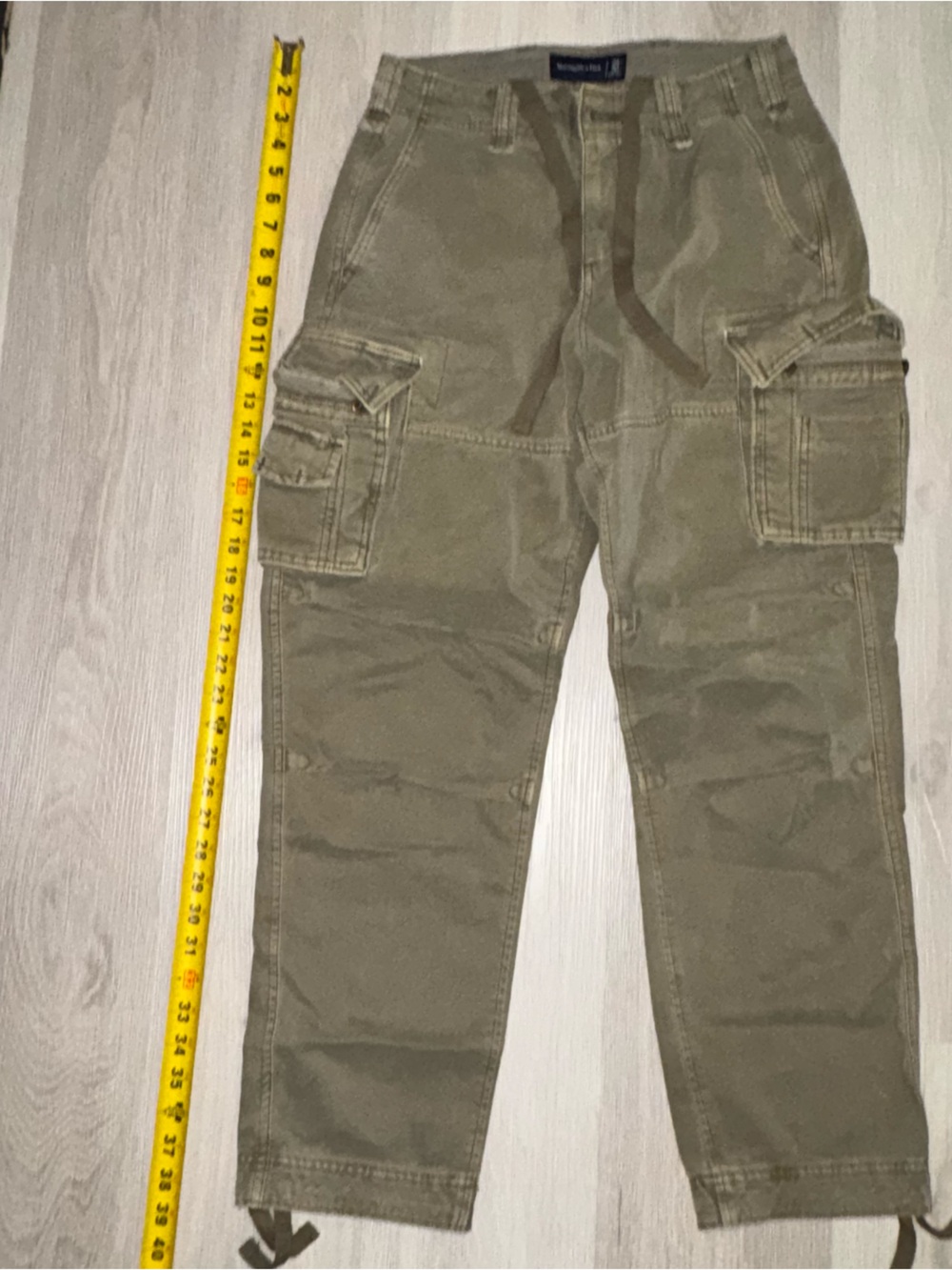 Abercrombie & Fitch Olive Green Cargo Pants
